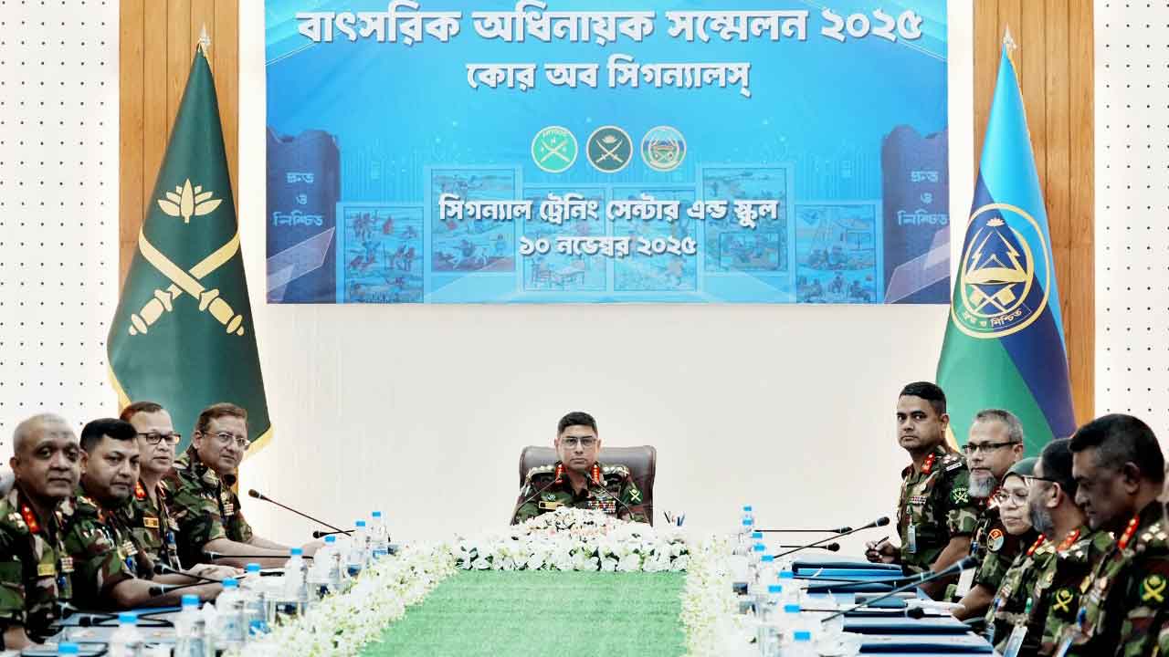 দেশ গঠনে কোর অব সিগন্যালসের ভূমিকা অব্যাহত থাকবে: সেনাবাহিনী প্রধান
